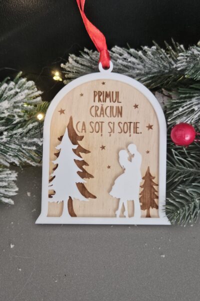 Glob Primul Craciun ca sot si sotie