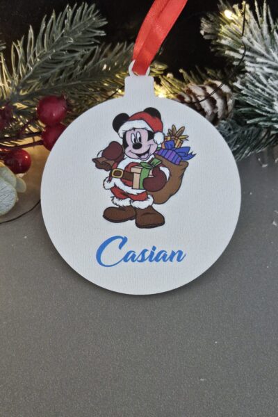 Glob personalizat cu nume Mickey
