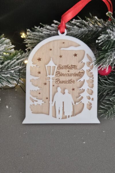 Decoratiune brad pentru Bunici