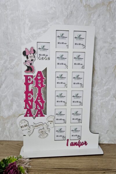 Cifra 1 Aniversara Minnie 01
