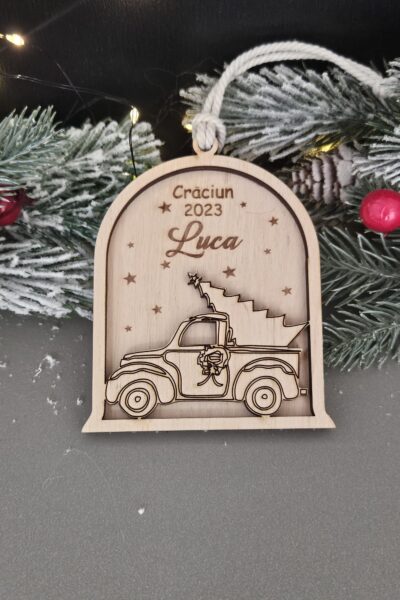 Glob Craciun cupola personalizat