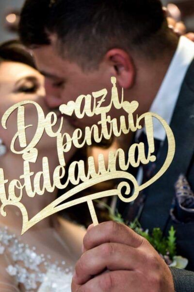 Topper tort nunta 22