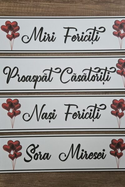 Placuta masina nunta