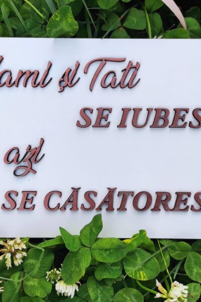 Placuta nunta Mami si Tati 01