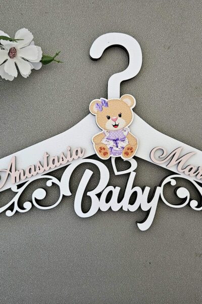 Umeras personalizat bebe 07 ursulet