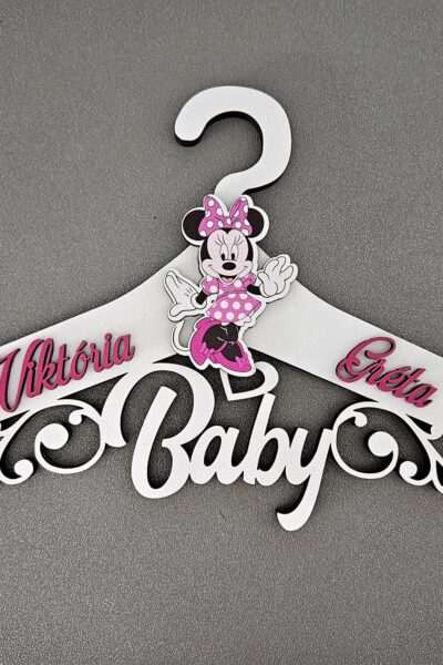 Umeras personalizat bebe 04 Minnie roz