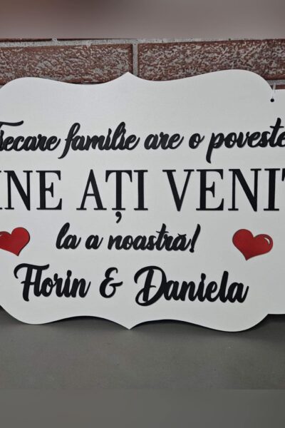 Placuta Bine ati venit 23