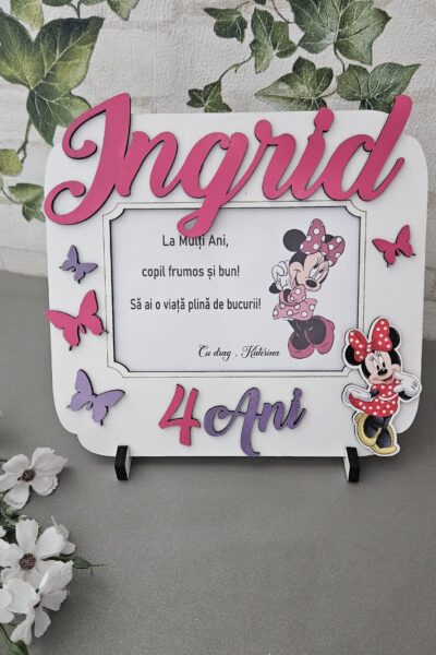Rama personalizata Minnie 03